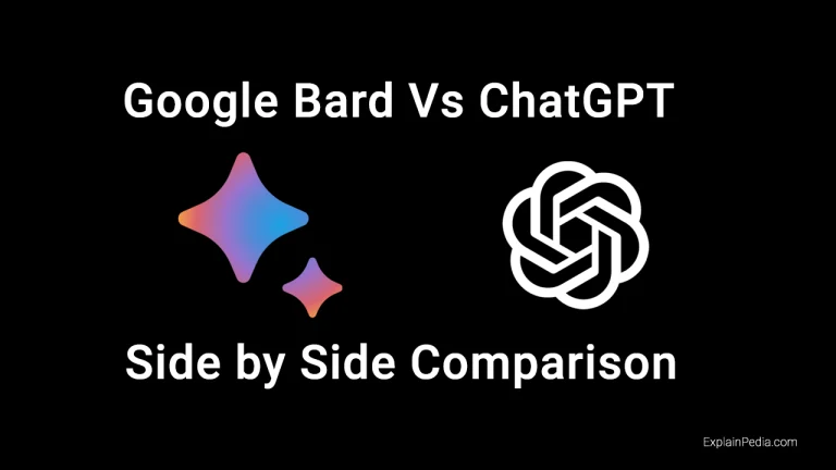 Google Bard Vs ChatGPT is a side by side comparison of two most emerging chatbot.
